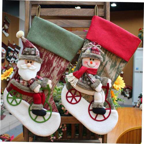Christmas decoration tree stocking gift goodie bag 圣诞袜