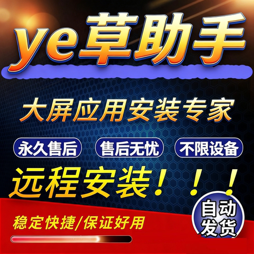 野草助手欢视助手 口令安装包电视下载安装第三方软件应用App