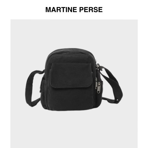 Martine Perse 「简序」轻便百搭小方包便携手机钥匙包运动斜挎包