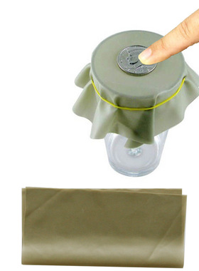 硬币穿薄膜近景魔术道具黑洞传奇新奇特创意玩具学生表演礼物