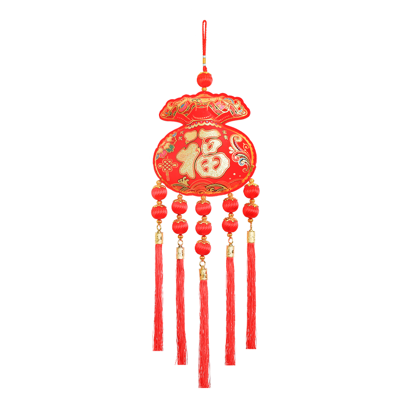 新年挂件招财小铃铛喜庆装饰品