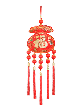 新年挂件招财小铃铛喜庆装饰品