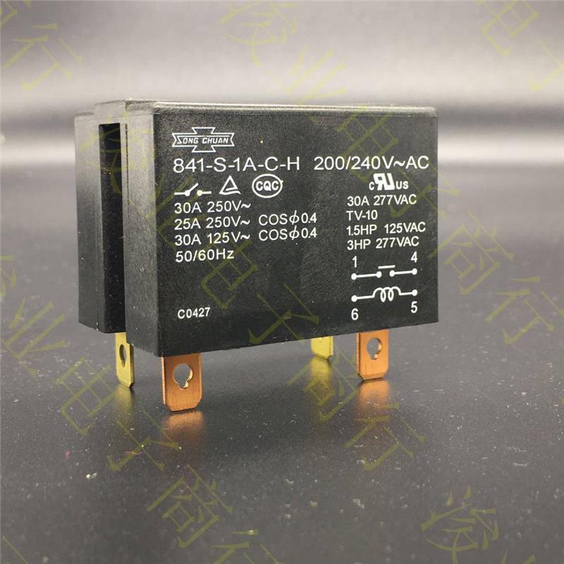 841-S-1A-C-H全新大功率空调继电器代841-S-1A-D-240VAC-30a