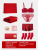 Women's Lingerie Set + Men's Underwear + Free Silicone Bra + 2 Pairs of Mid-Calf Socks + Laundry Bag + Red Envelope[Comes with Storage Box + Gift Bag]