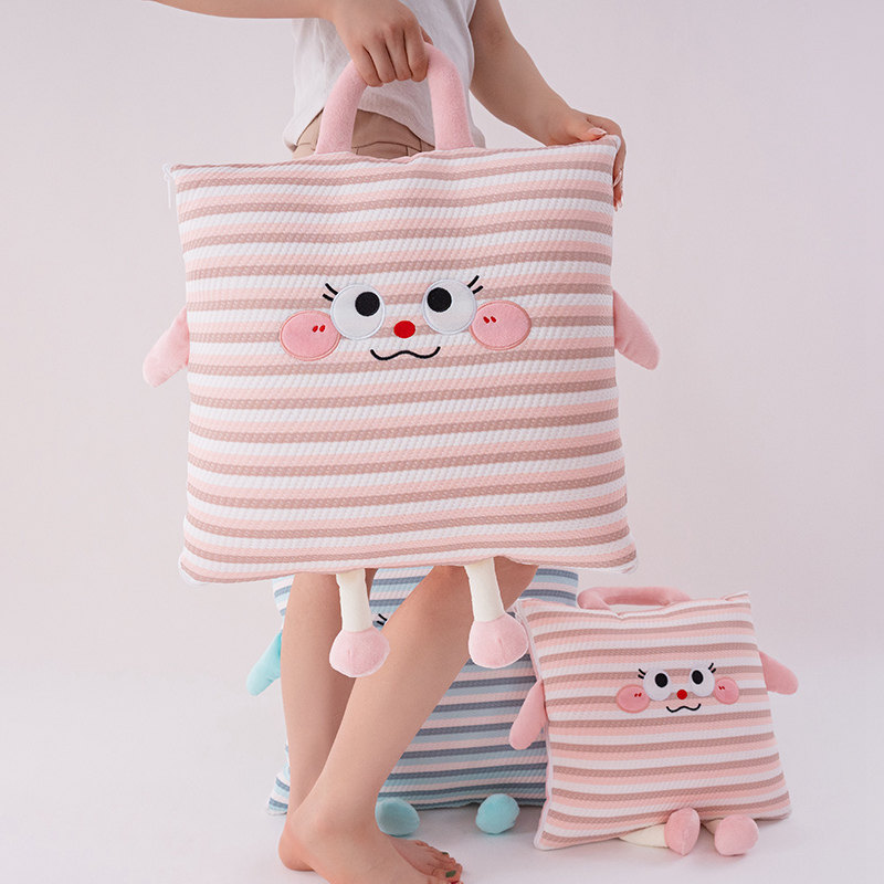 多巴胺折叠抱枕被子两用办公室午睡枕头毯子二合一车载靠枕空调被,居家布艺,抱枕被,淘宝优惠券,粉丝福利购,淘宝优惠卷