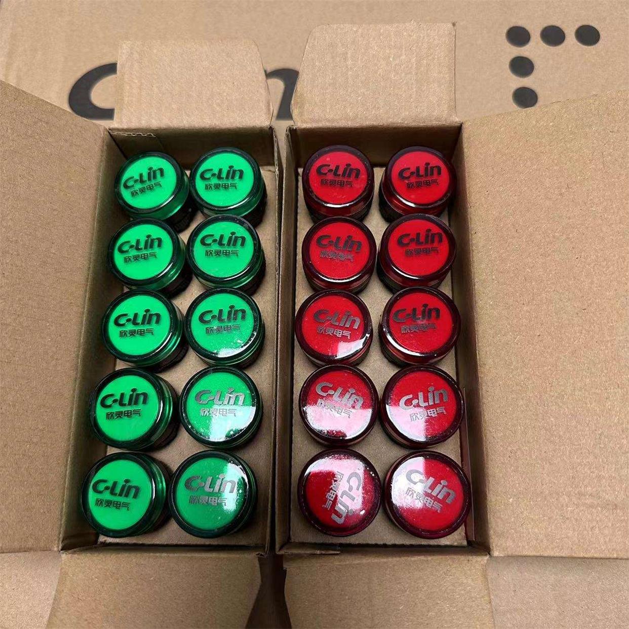 正品欣灵牌LAD16-22DS L指示灯LED信号灯(红黄绿蓝白) AD16-22DS