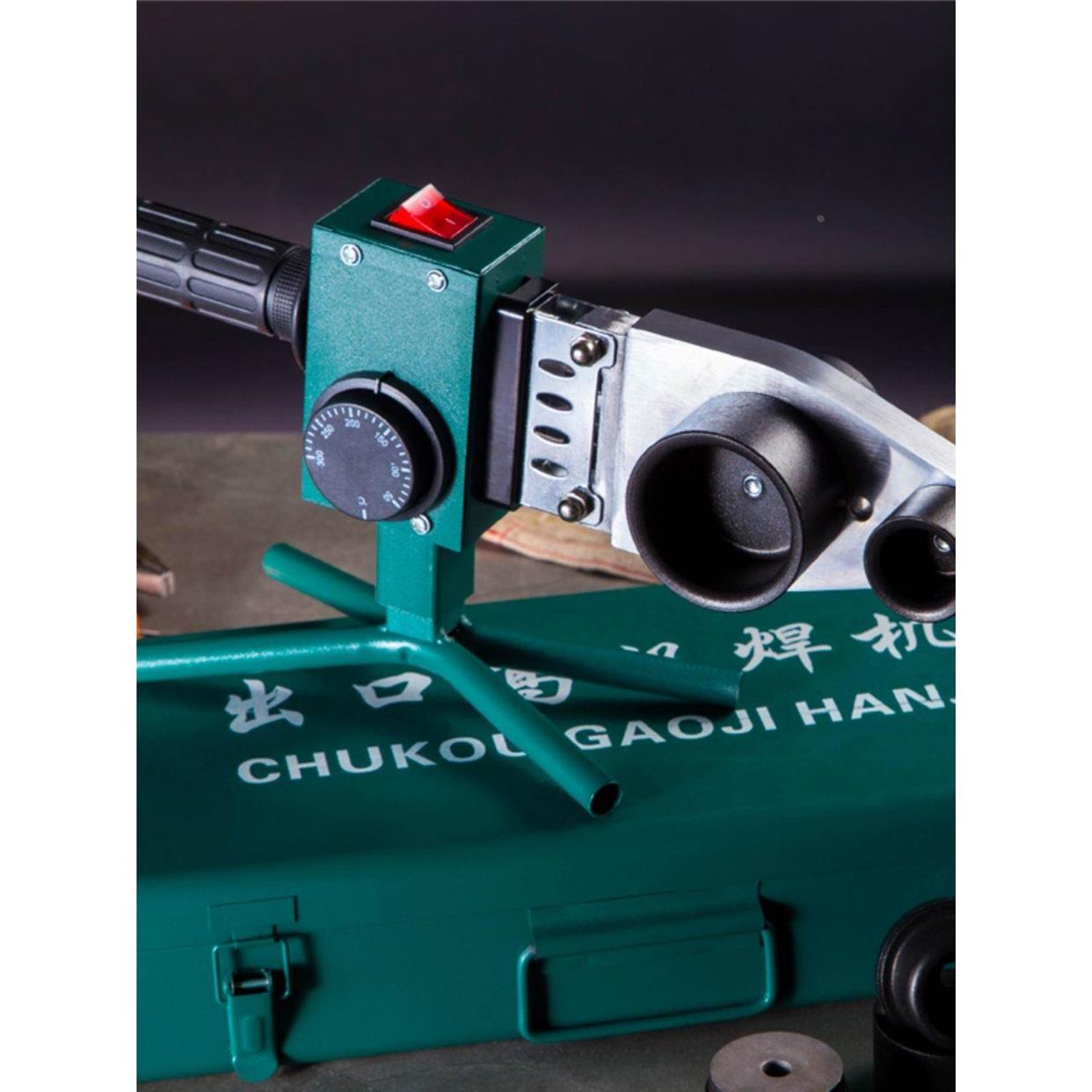 pe管热熔机可调温乾牛热熔器ppr水电工程水管接口对接家用焊接器