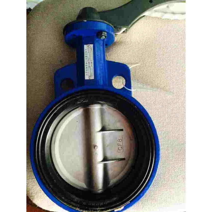 涡轮对夹式蝶阀不锈钢316阀板DN50 65 80 100 125 150 200 250