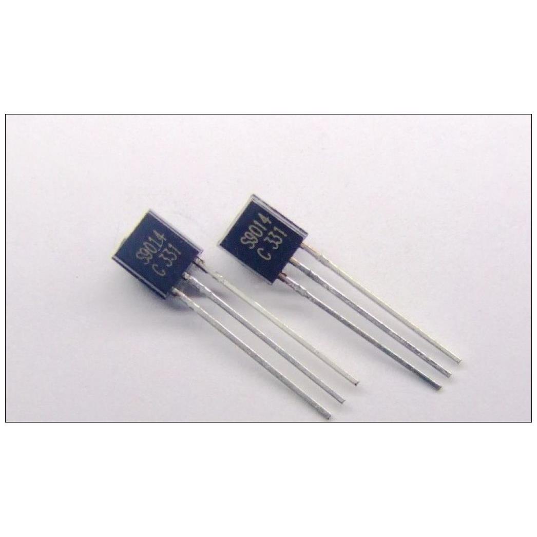 S9014C三极管 TO-92封装 铜脚 S9014C小功率三极管 AUK牌子