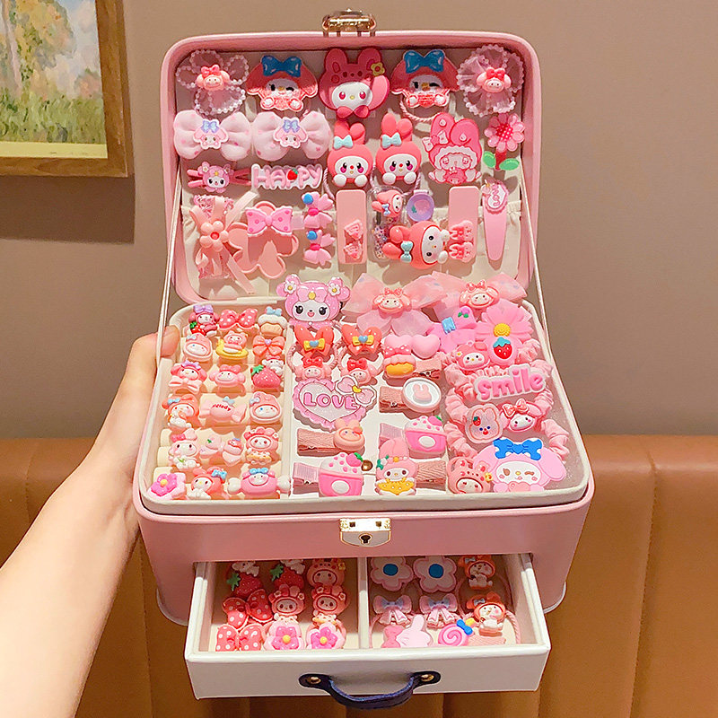 美乐蒂生日礼物女孩高端实用发饰礼盒十女童首饰盒女生毕业大礼包