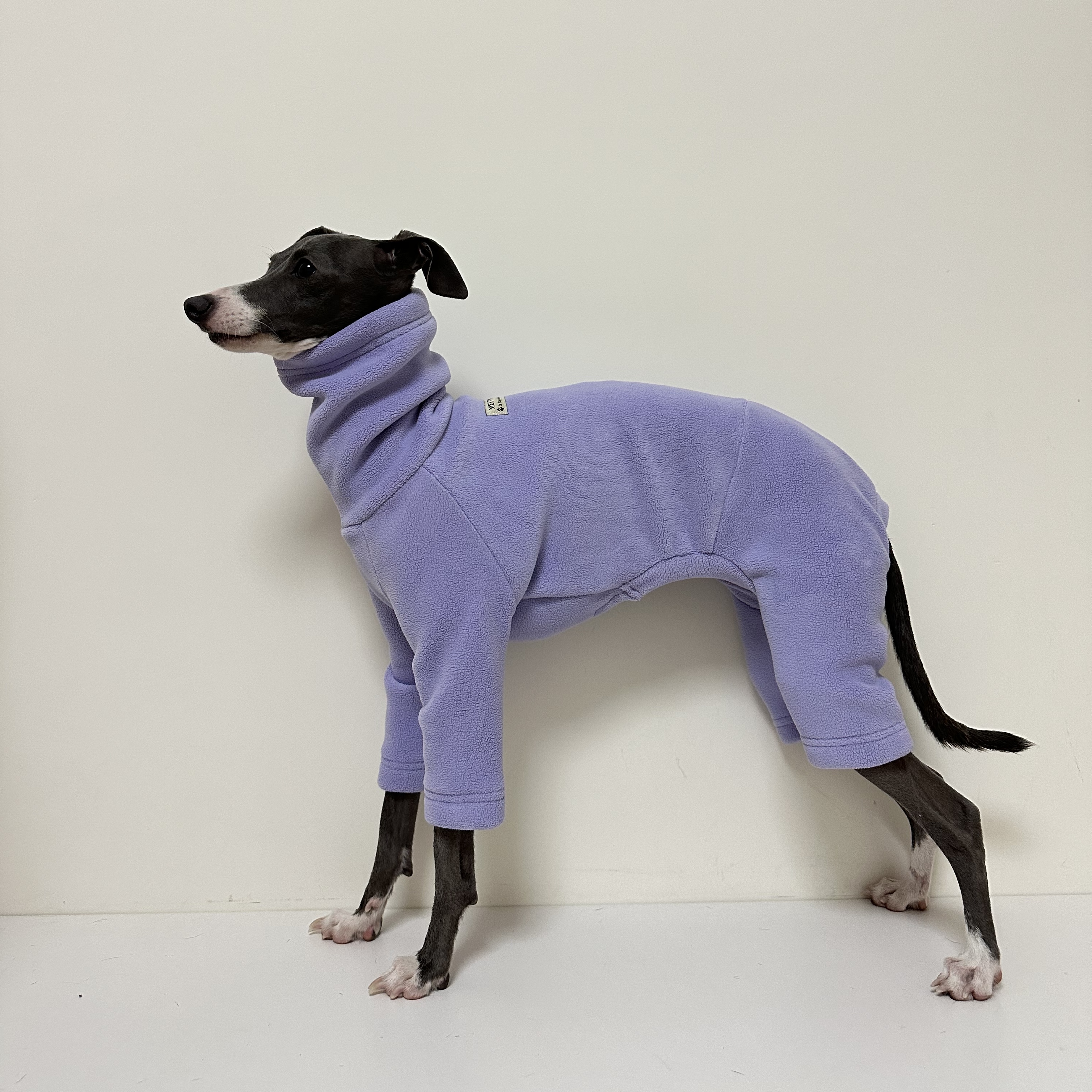 冬季御寒护肚四脚衣双面绒保暖加厚奥利绒小灵缇惠比特细狗衣服