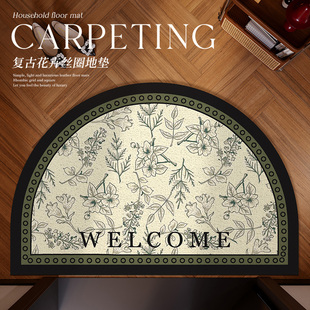 2025新款入户门玄关地毯垫门口进门防滑可擦免洗耐脏丝圈脚踏垫