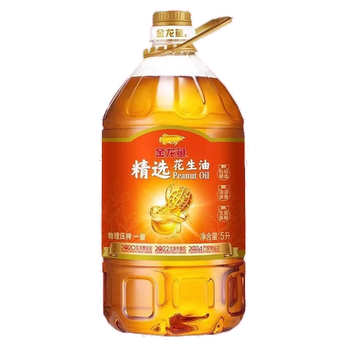 一级压榨花生油金龙鱼