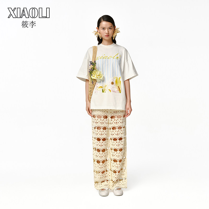 筱李短袖通勤轻薄休闲印花