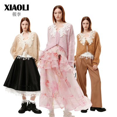 【XIAOLI筱李】开衫毛衣女款上衣