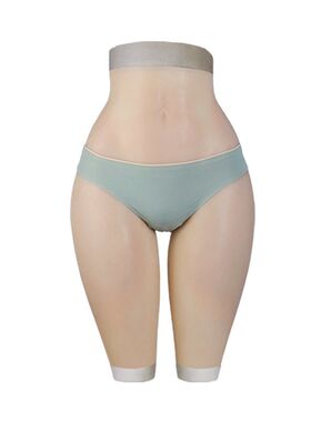 五分丰臀裤硅胶假阴裤伪娘男用变装套装内裤隐藏jj主播影视道具