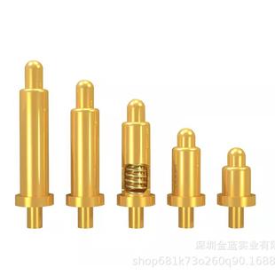 弹针量大从优.. 工厂供应弹簧顶针 弹性电极 双头测试探针 插板式