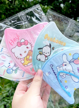 3d立体库洛米玉桂狗三丽鸥3到6岁儿童口罩冬季独立包装8-12岁女童