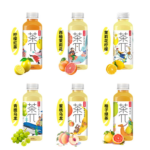 农夫山泉茶π茶派柠檬红茶500ml