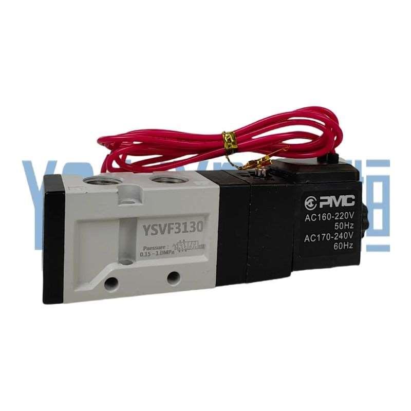 原装PMC电磁阀YSVF3130/YSVF5120二位五通220V 24V控制3230/5220