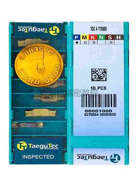 韩国特固克 Taegutec数控刀片 TDC4 TT9080 切槽刀片