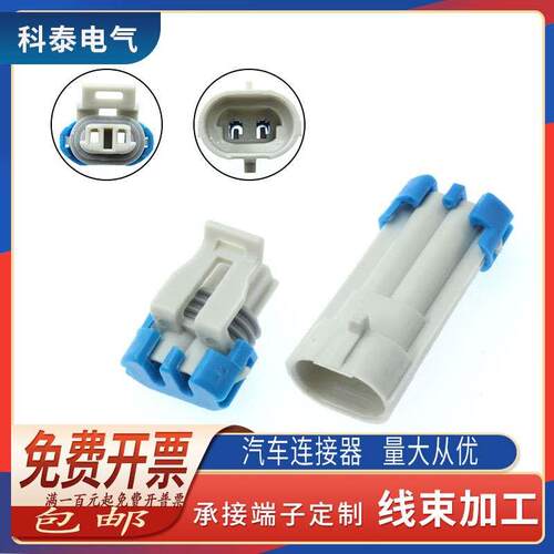 DJ7024B-1.5-11/21 汽车连接器接插件电喷气门插头 国产12162343