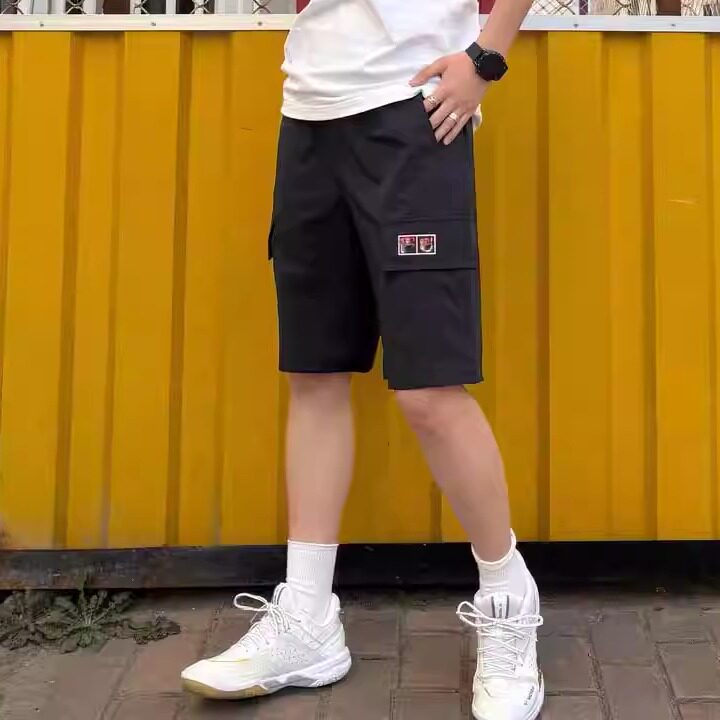 男款口袋工装短裤男士休闲速干裤商务休闲运动裤中裤初高中生菲家
