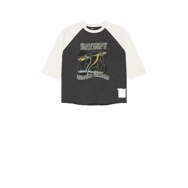 thumbnail for Satsify ss26 MothTech™ Baseball Tee Wind Tunnel 7/10 Long Sleeve Baseball Shirt