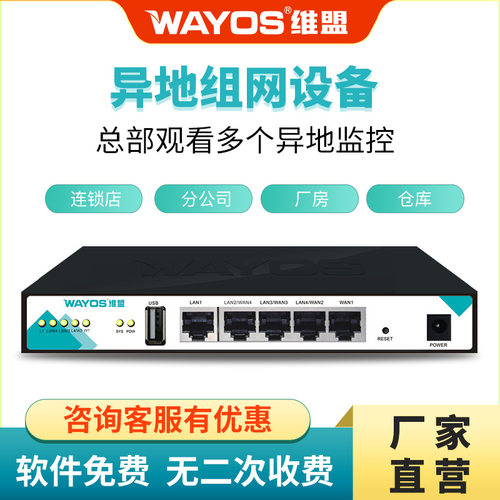 异地组网千兆千兆路由器维盟