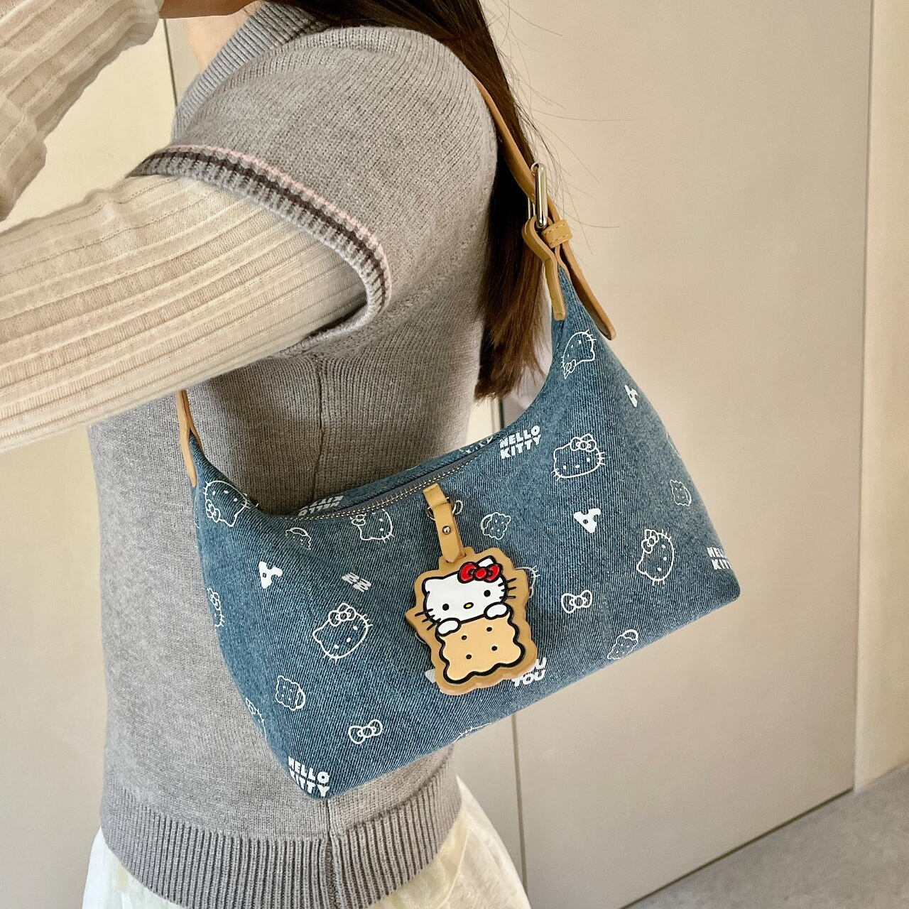 HelloKitty凯蒂猫印花腋