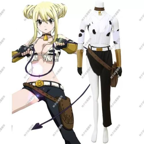 【现货】妖精的尾巴  露西 哈特菲利亚 Lucy Heartfilia cos服