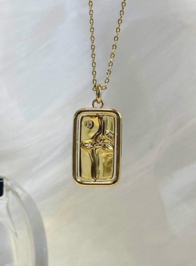 百搭舞蹈家简约优雅项链童诗丸子