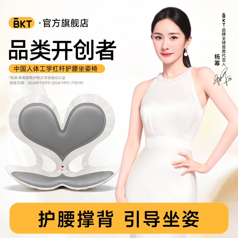 BKT居家久坐护腰坐垫人体工学椅
