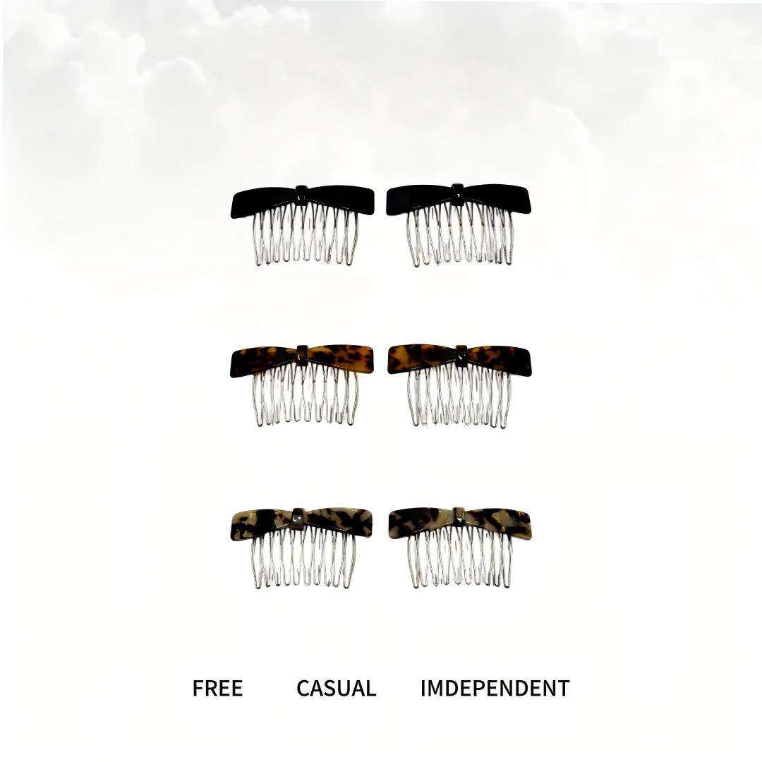 韩系醋酸蝴蝶结倒插梳女侧边碎发整理发卡半扎发夹公主头发卡头饰,饰品/流行首饰/时尚饰品新,发饰,淘宝优惠券,粉丝福利购,淘宝优惠卷