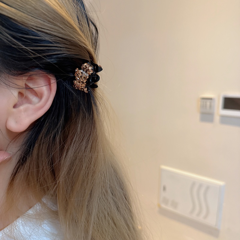 韩国精致闪钻可爱满钻发抓夹