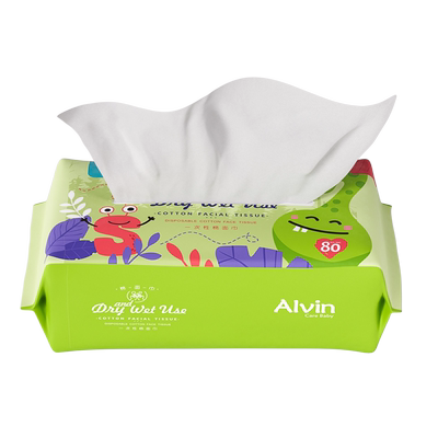 艾薇儿Alvin绵柔巾干湿两用纸巾