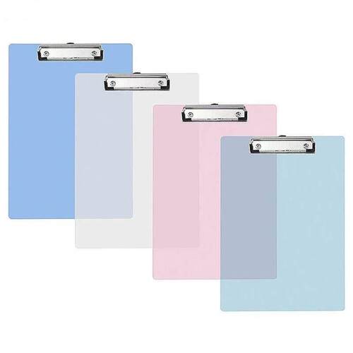 1Pcs A4 Transparent Clipboard Writing Pad File Folders Docum