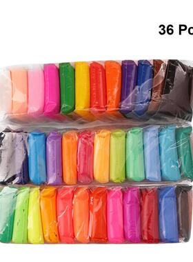 36 Colors Air Dry Clay Moulding Craft Clay Set for Kids with