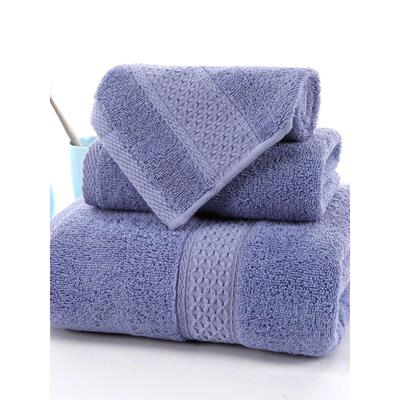 Cotton Beach Bath Face Towel Set 3pcs全棉毛巾浴巾三件套100%