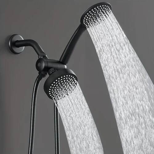 A High-Flow Large Nozzle and Handheld Shower Head, Two-In-On