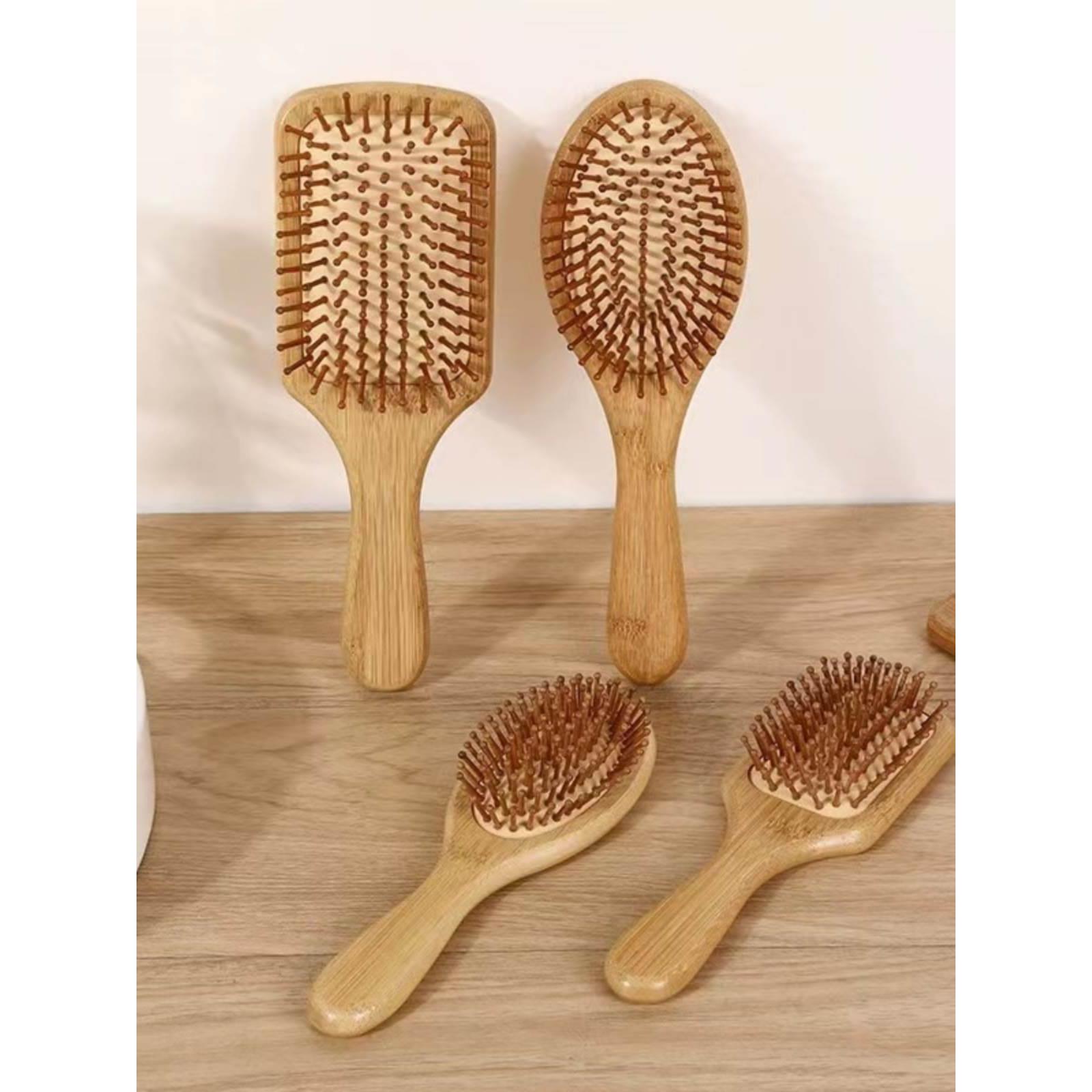 Premium Wooden Bamboo Hair Brush Improve Hair Growth Wood