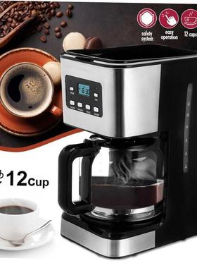 12cup Drip Coffee Maker america Coffee machine美式滴漏咖啡机