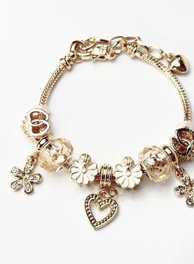 Women Heart Bracelets Jewellery Pulseira Feminina Bracelet