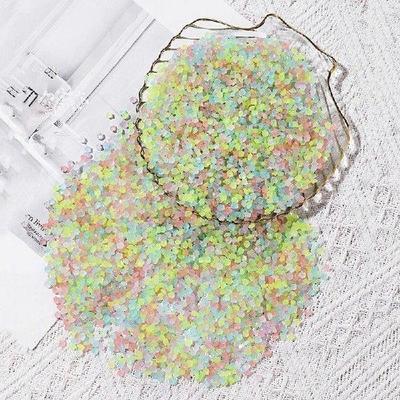 1000 Pcs 3-5mm Luminous Sand Glow In Dark Pebbles Stone