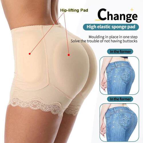 Body Shaper Women Shapewear Fake Butt Lifter Panties Hourgla