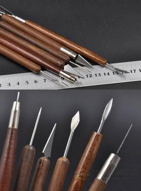 6Pcs New Clay Sculpting Set Wax Carving Pottery Tools Shaper