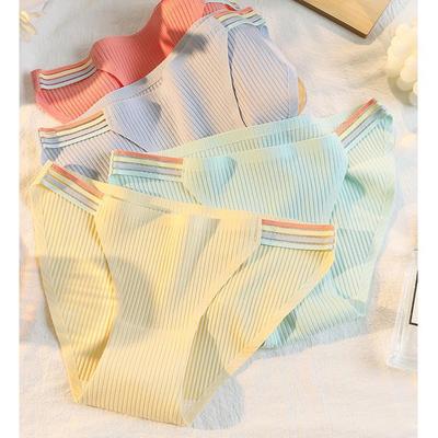 Women's Cotton Tanga Bikini Knickers Ladies Low Rise Panties