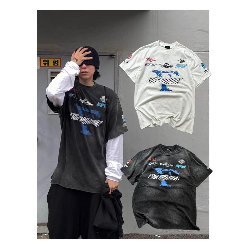 短袖潮上衣青少年宽松