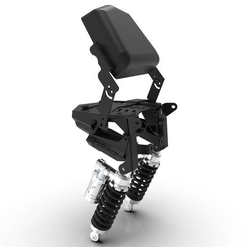 臻盟原创-小牛mt-mqil电动车配件一体座尾架长尾载人座包脚踏无损