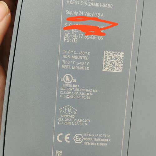 6ES7515-2AM01-0AB0 CPU模块 S7-1500 工控控制模块议价维修